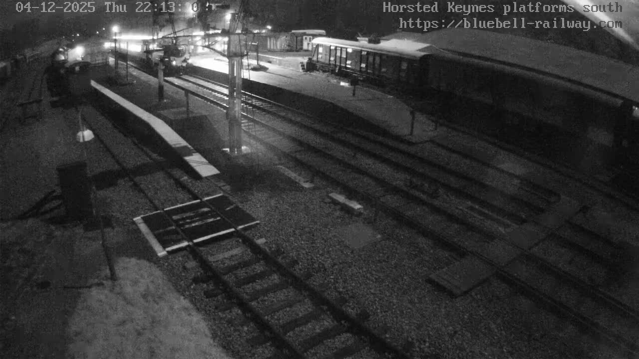 Horsted Keynes Station , Bluebell Railway (Platforms South) Live Cam - Mid Sussex, West Sussex, South East, England, United Kingdom