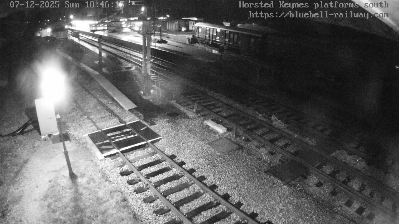 Horsted Keynes Station , Bluebell Railway (Platforms South) Live Cam - Mid Sussex, West Sussex, South East, England, United Kingdom