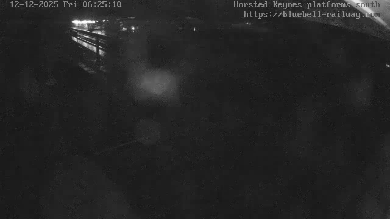 Horsted Keynes Station , Bluebell Railway (Platforms South) Live Cam - Mid Sussex, West Sussex, South East, England, United Kingdom