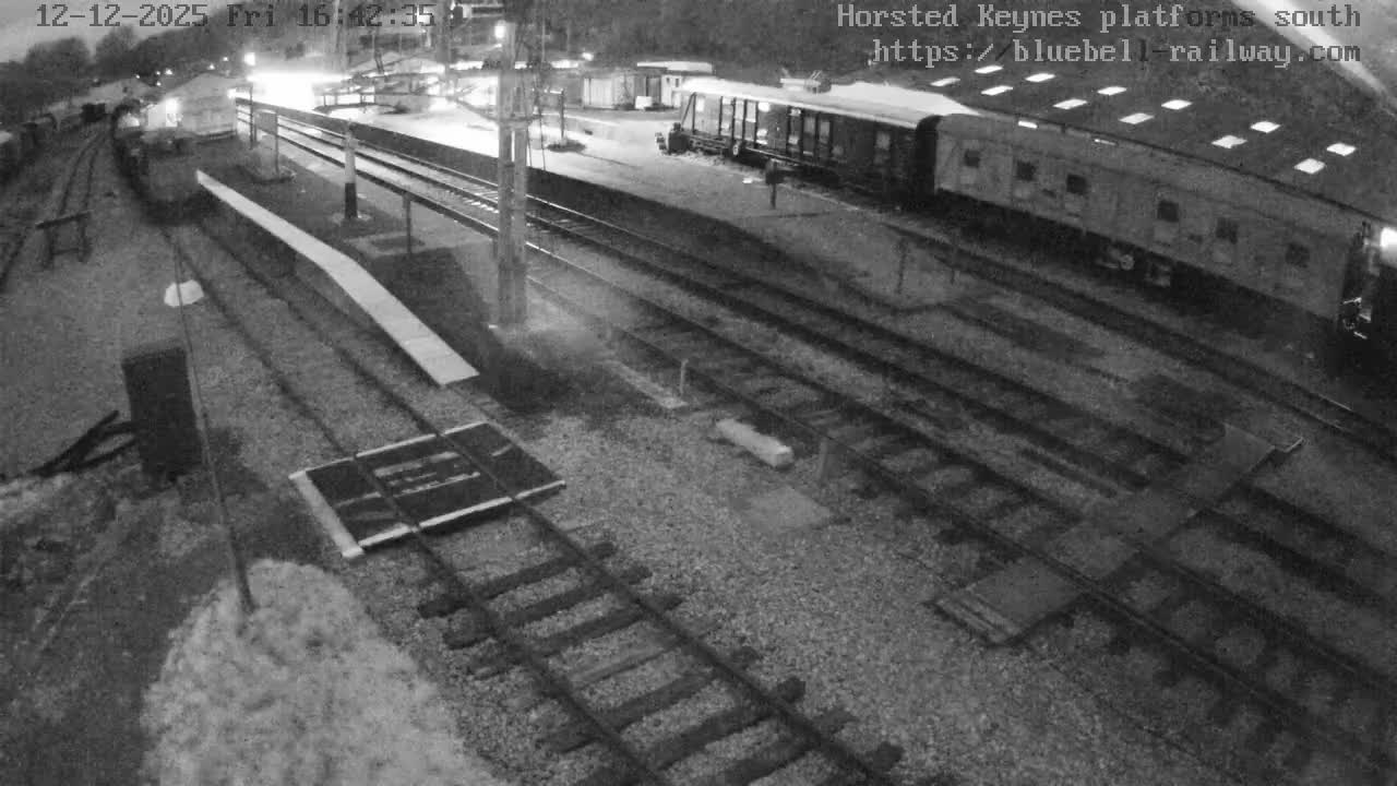 Horsted Keynes Station , Bluebell Railway (Platforms South) Live Cam - Mid Sussex, West Sussex, South East, England, United Kingdom