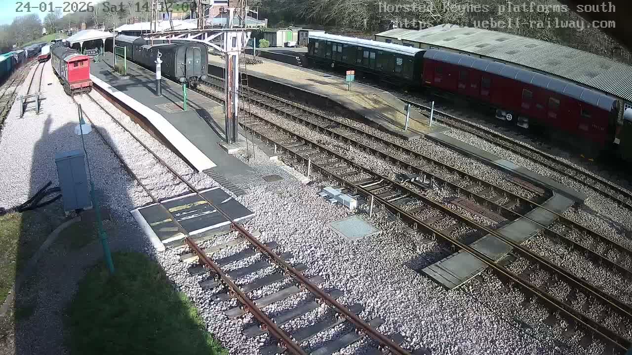 Horsted Keynes Station , Bluebell Railway (Platforms South) Live Cam - Mid Sussex, West Sussex, South East, England, United Kingdom