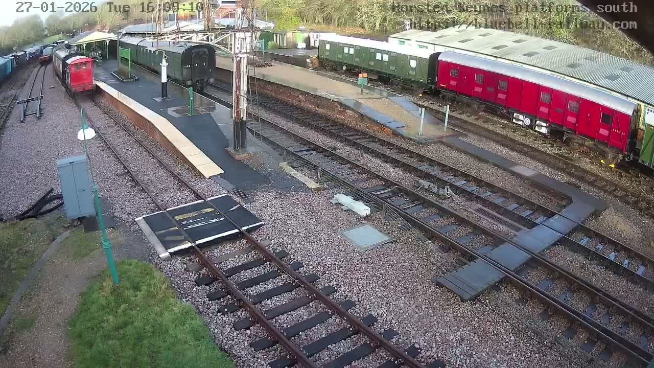 Horsted Keynes Station , Bluebell Railway (Platforms South) Live Cam - Mid Sussex, West Sussex, South East, England, United Kingdom