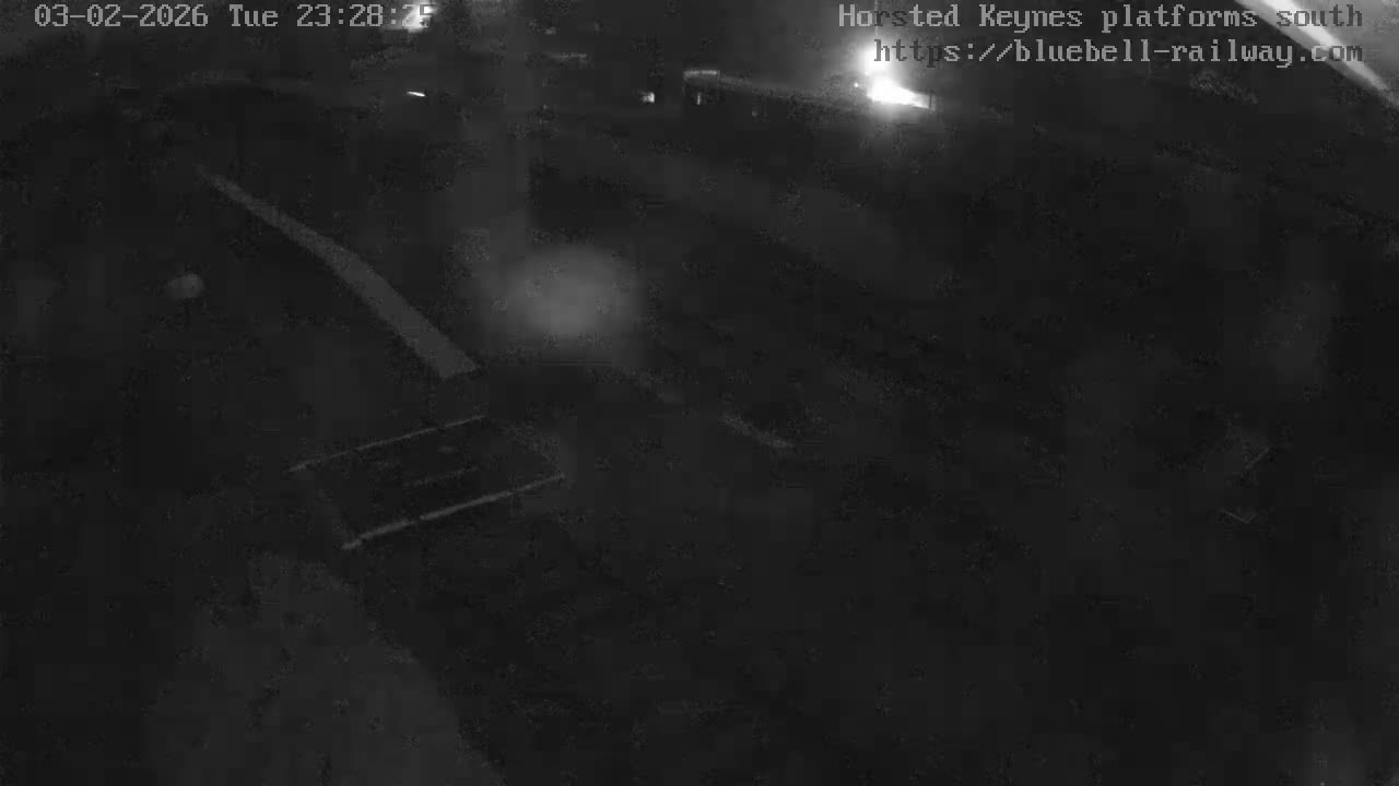 Horsted Keynes Station , Bluebell Railway (Platforms South) Live Cam - Mid Sussex, West Sussex, South East, England, United Kingdom