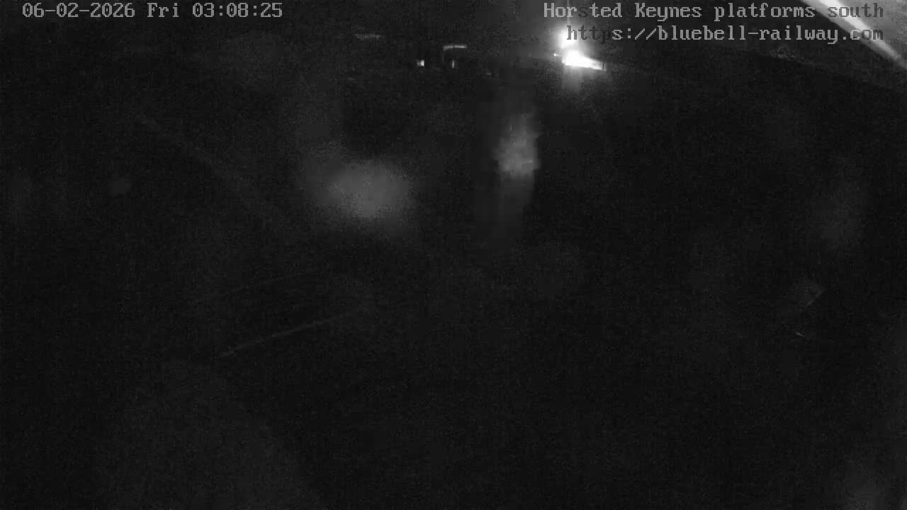Horsted Keynes Station , Bluebell Railway (Platforms South) Live Cam - Mid Sussex, West Sussex, South East, England, United Kingdom