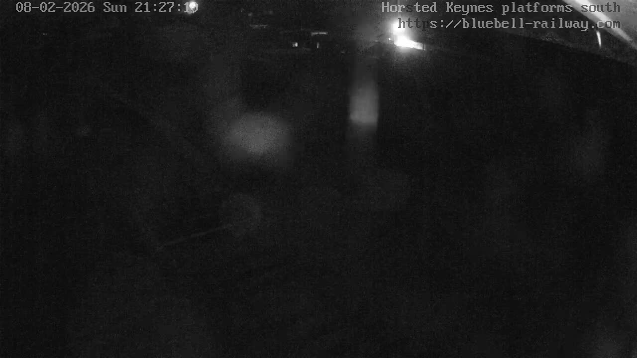 Horsted Keynes Station , Bluebell Railway (Platforms South) Live Cam - Mid Sussex, West Sussex, South East, England, United Kingdom