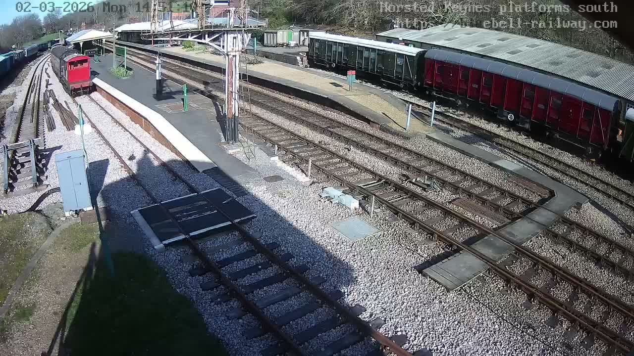 Horsted Keynes Station , Bluebell Railway (Platforms South) Live Cam - Mid Sussex, West Sussex, South East, England, United Kingdom