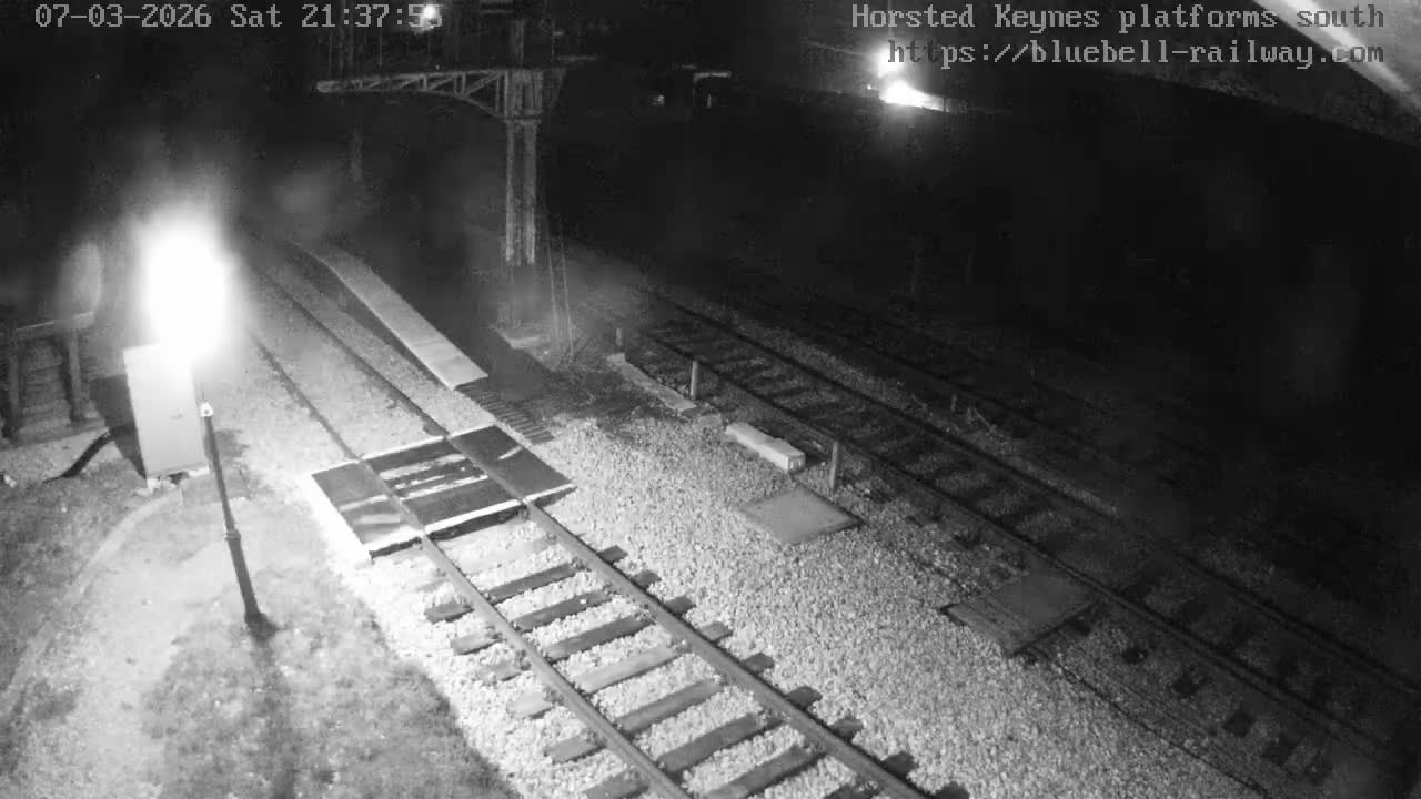 Horsted Keynes Station , Bluebell Railway (Platforms South) Live Cam - Mid Sussex, West Sussex, South East, England, United Kingdom