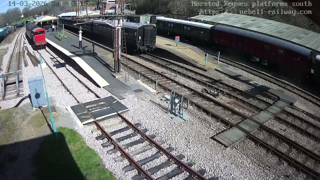 Horsted Keynes Station , Bluebell Railway (Platforms South) Live Cam - Mid Sussex, West Sussex, South East, England, United Kingdom