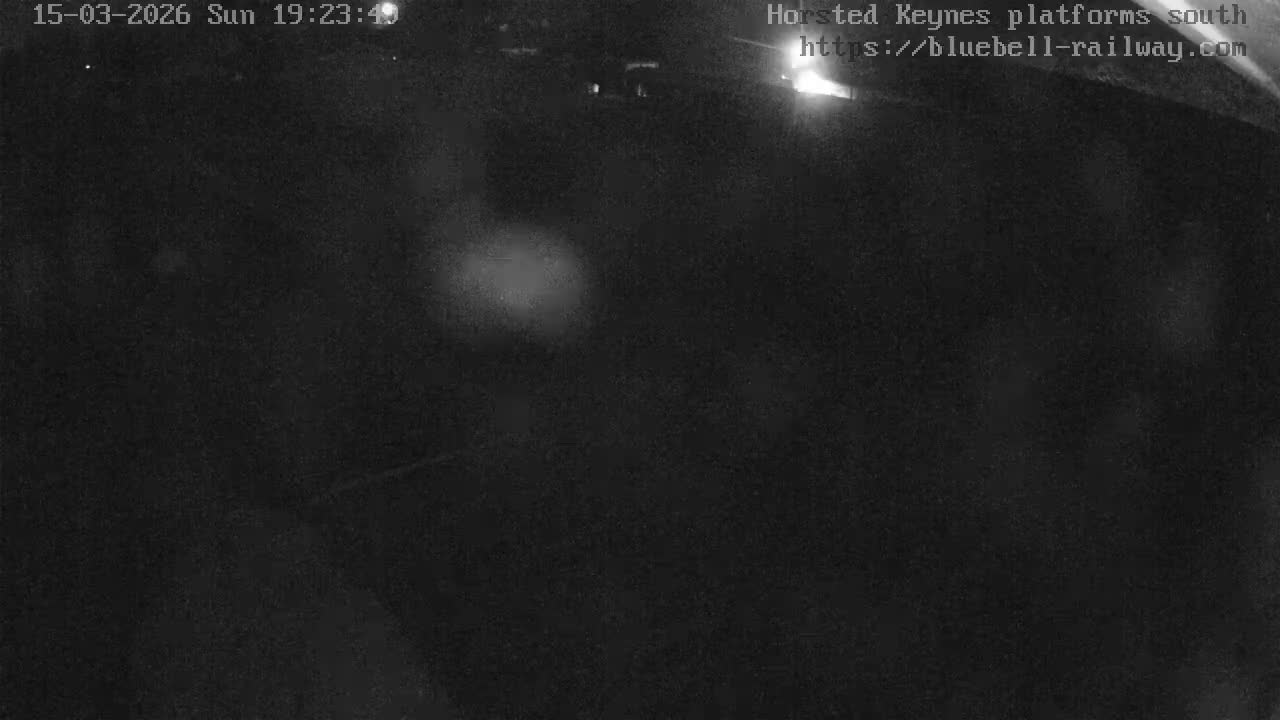 Horsted Keynes Station , Bluebell Railway (Platforms South) Live Cam - Mid Sussex, West Sussex, South East, England, United Kingdom