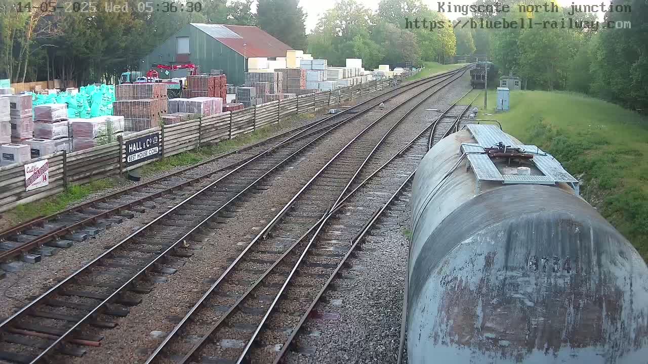 Kingscote Station , Bluebell Railway (North Junction) Live Cam - East Grinstead, Mid Sussex, West Sussex, South East, England, United Kingdom