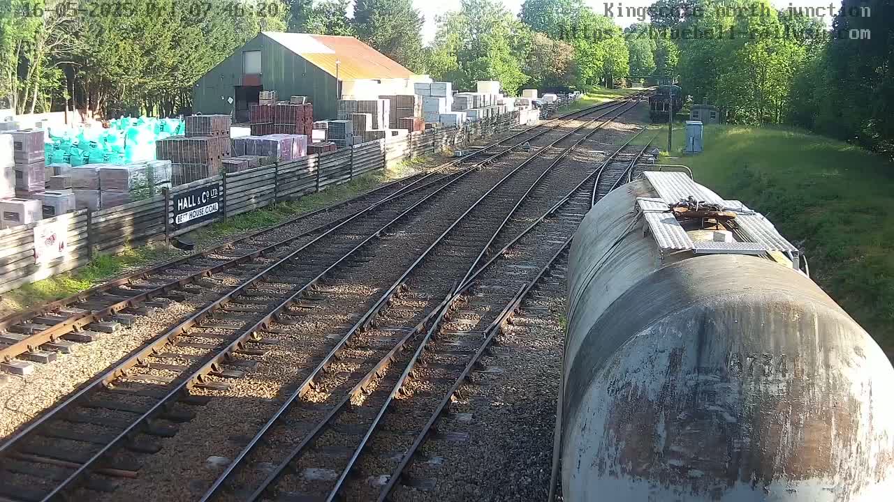 Kingscote Station , Bluebell Railway (North Junction) Live Cam - East Grinstead, Mid Sussex, West Sussex, South East, England, United Kingdom