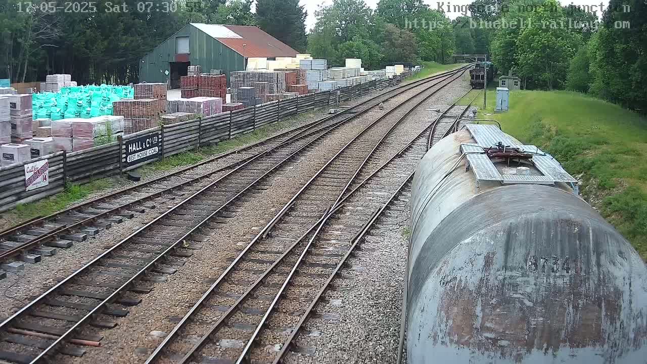 Kingscote Station , Bluebell Railway (North Junction) Live Cam - East Grinstead, Mid Sussex, West Sussex, South East, England, United Kingdom
