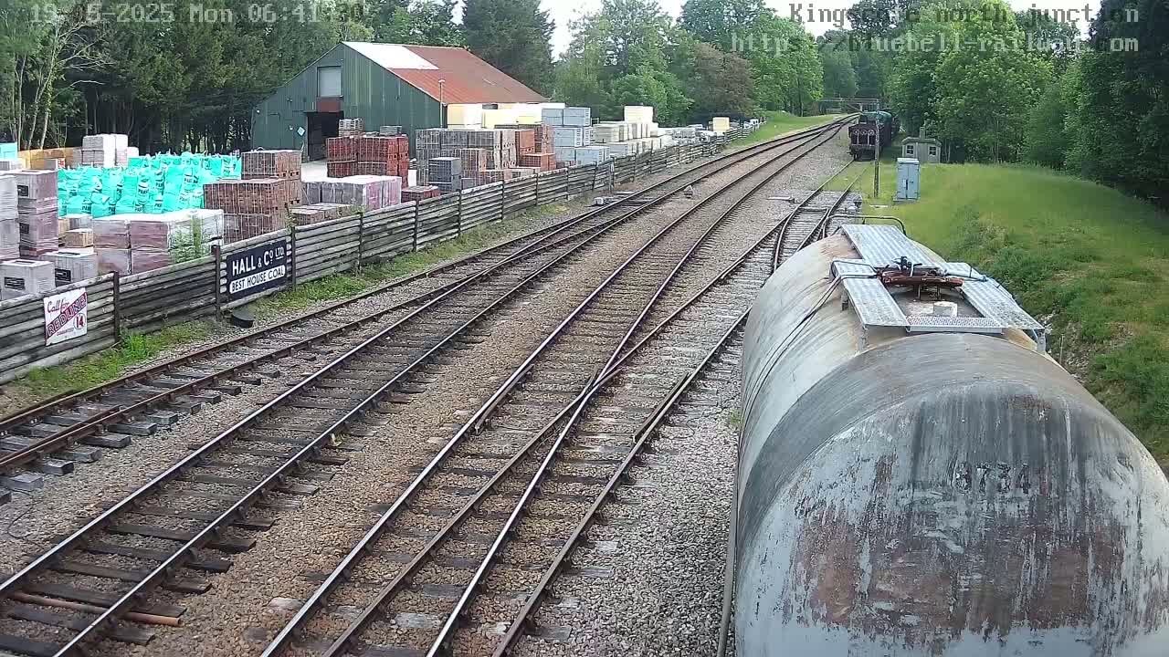 Kingscote Station , Bluebell Railway (North Junction) Live Cam - East Grinstead, Mid Sussex, West Sussex, South East, England, United Kingdom