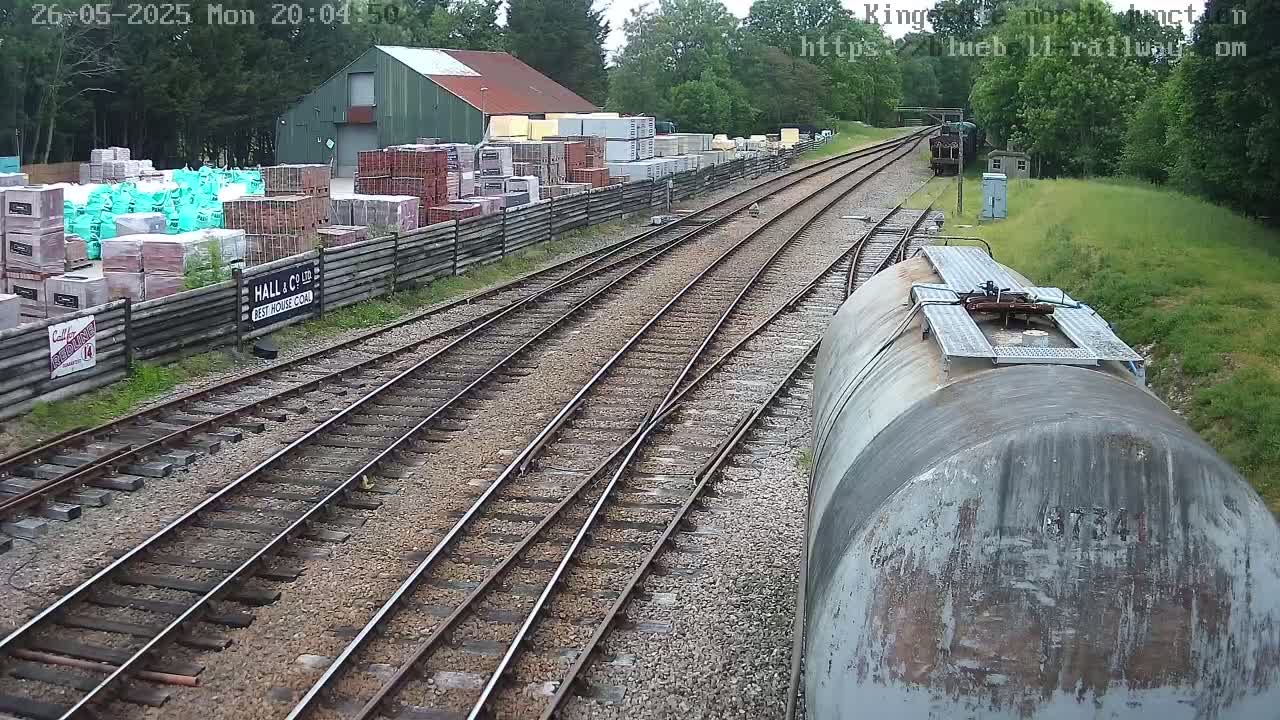 Kingscote Station , Bluebell Railway (North Junction) Live Cam - East Grinstead, Mid Sussex, West Sussex, South East, England, United Kingdom