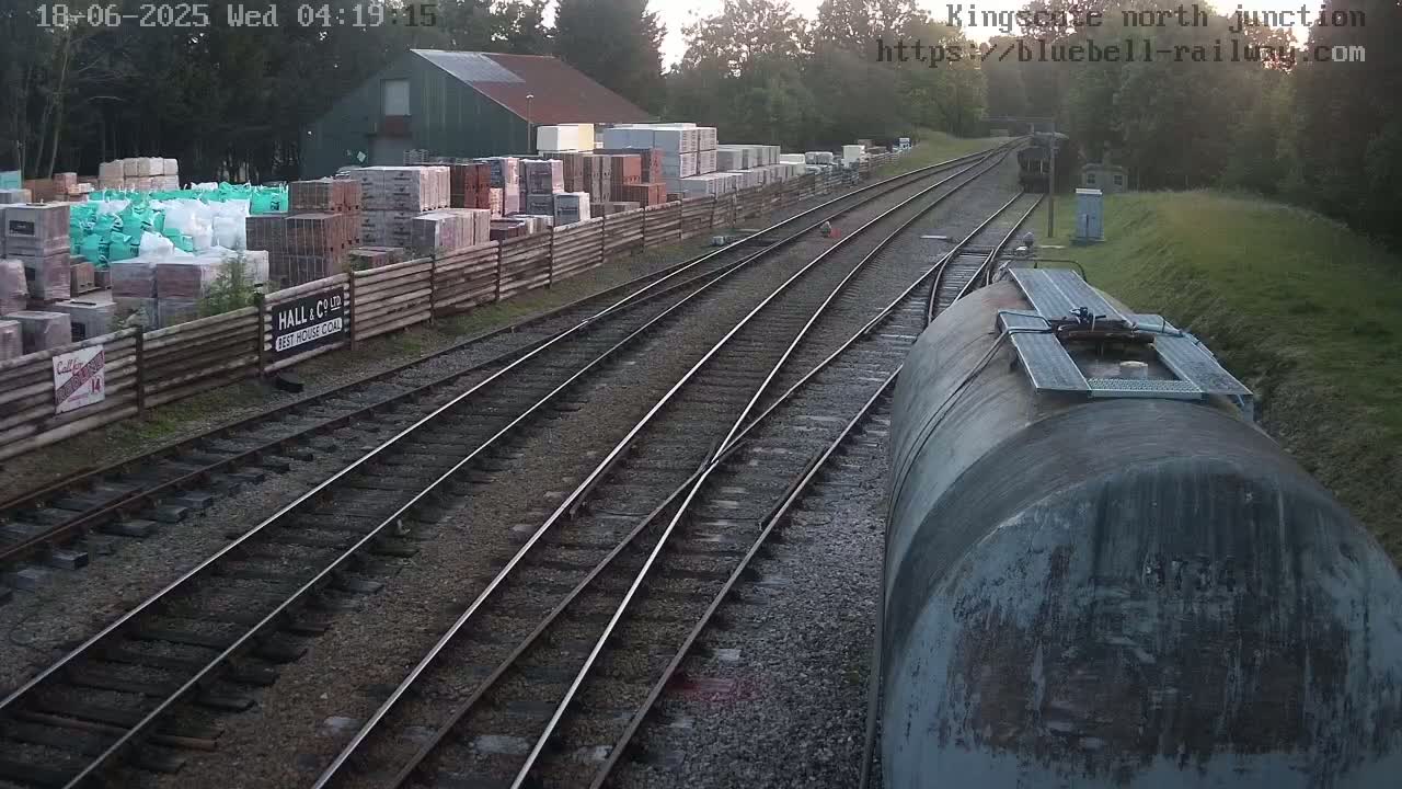 Kingscote Station , Bluebell Railway (North Junction) Live Cam - East Grinstead, Mid Sussex, West Sussex, South East, England, United Kingdom