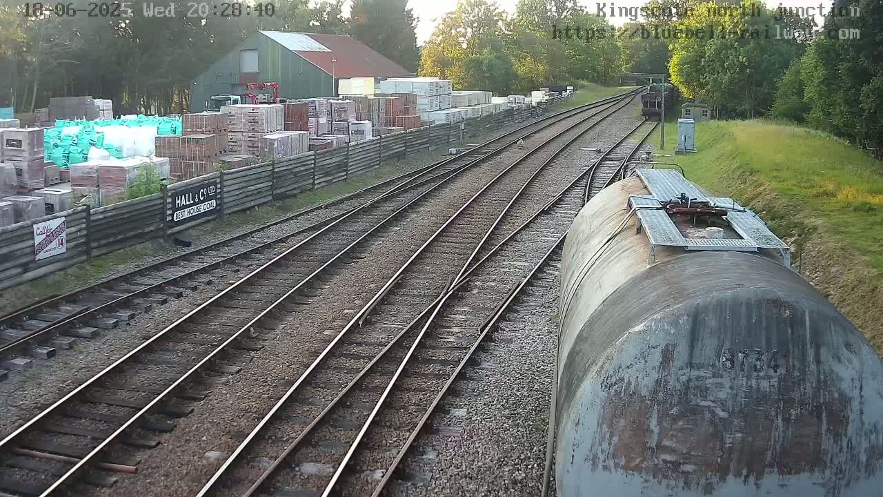 Kingscote Station , Bluebell Railway (North Junction) Live Cam - East Grinstead, Mid Sussex, West Sussex, South East, England, United Kingdom