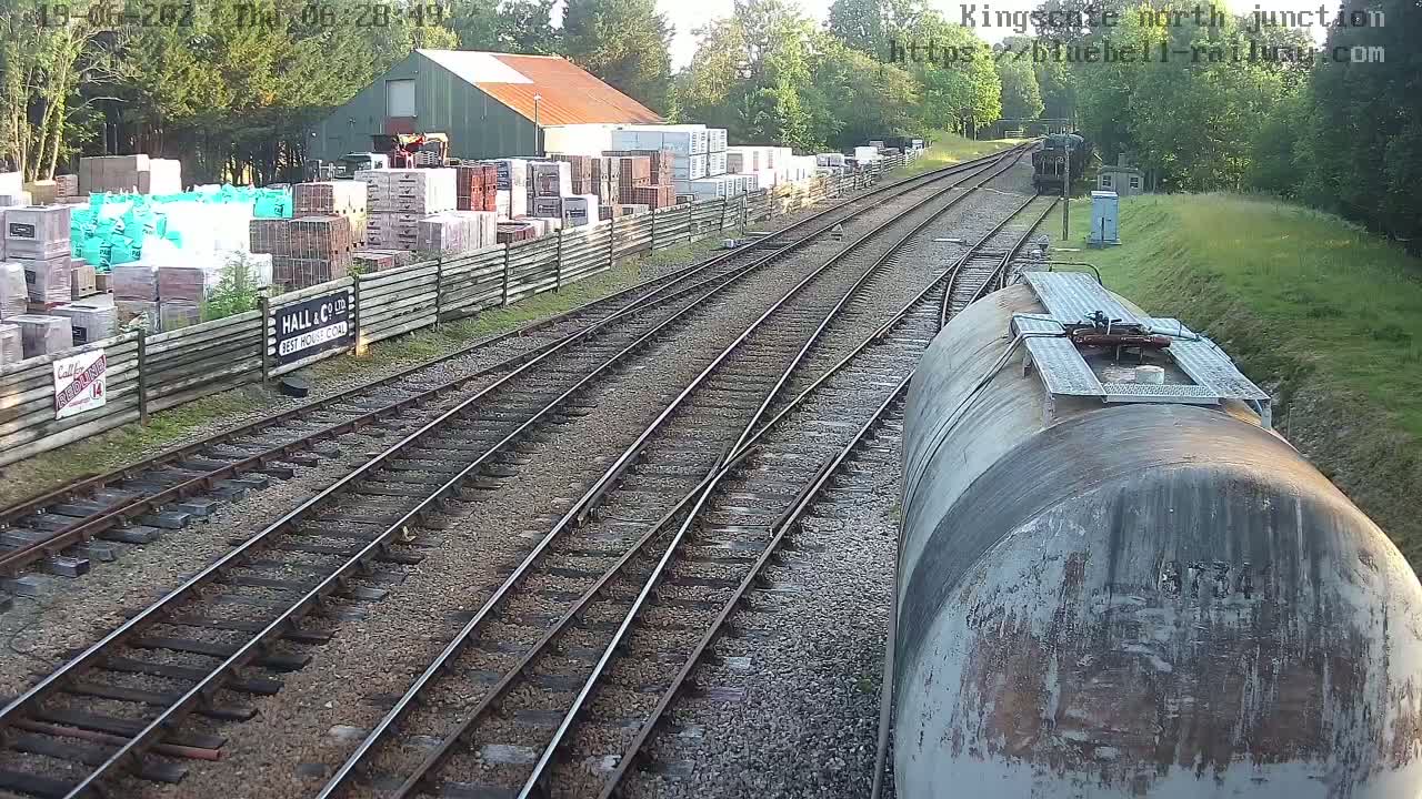 Kingscote Station , Bluebell Railway (North Junction) Live Cam - East Grinstead, Mid Sussex, West Sussex, South East, England, United Kingdom