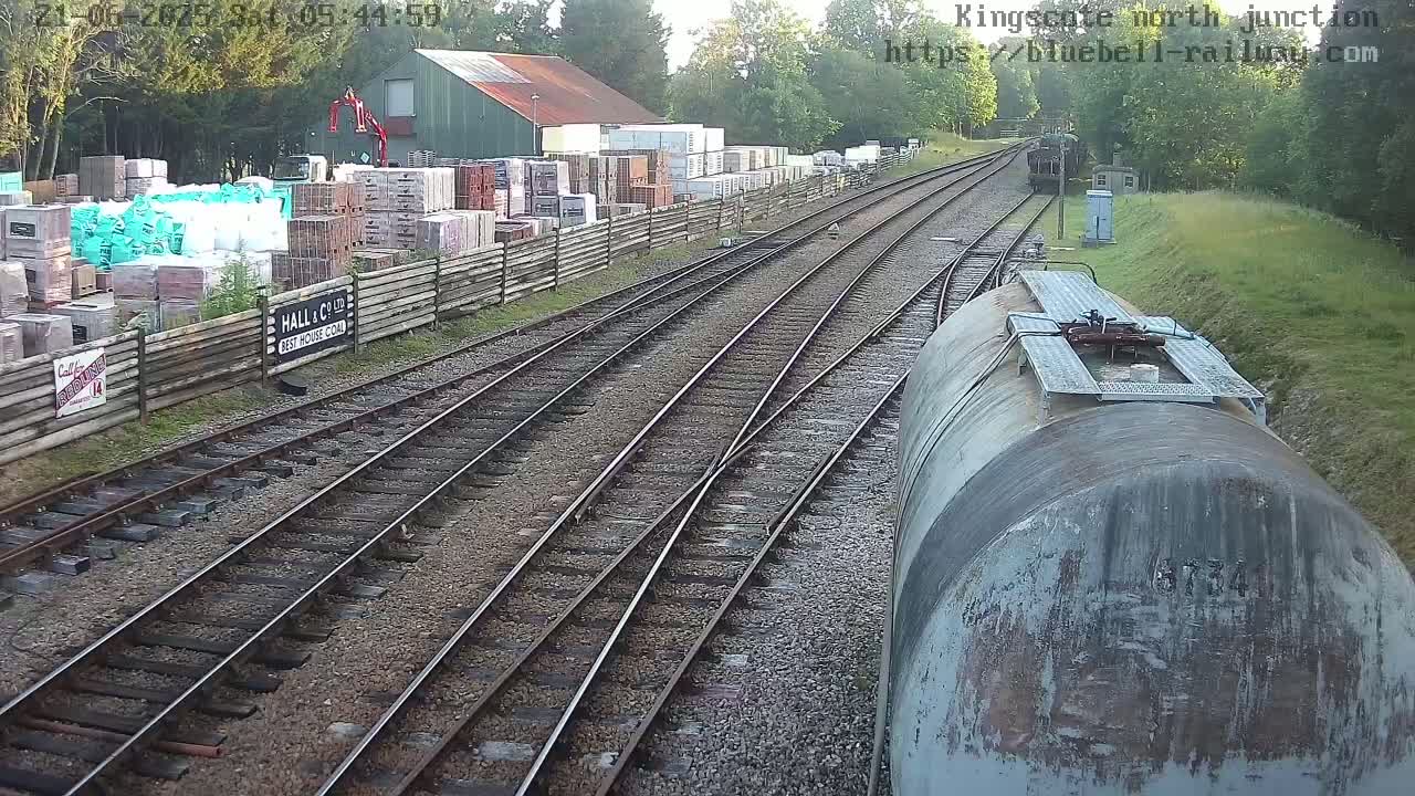 Kingscote Station , Bluebell Railway (North Junction) Live Cam - East Grinstead, Mid Sussex, West Sussex, South East, England, United Kingdom