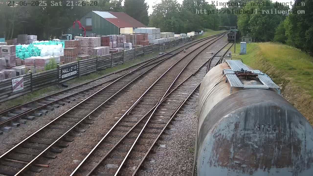 Kingscote Station , Bluebell Railway (North Junction) Live Cam - East Grinstead, Mid Sussex, West Sussex, South East, England, United Kingdom