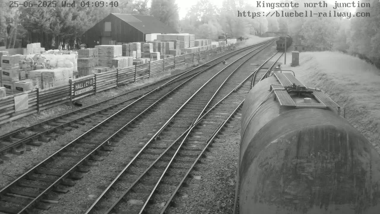 Kingscote Station , Bluebell Railway (North Junction) Live Cam - East Grinstead, Mid Sussex, West Sussex, South East, England, United Kingdom