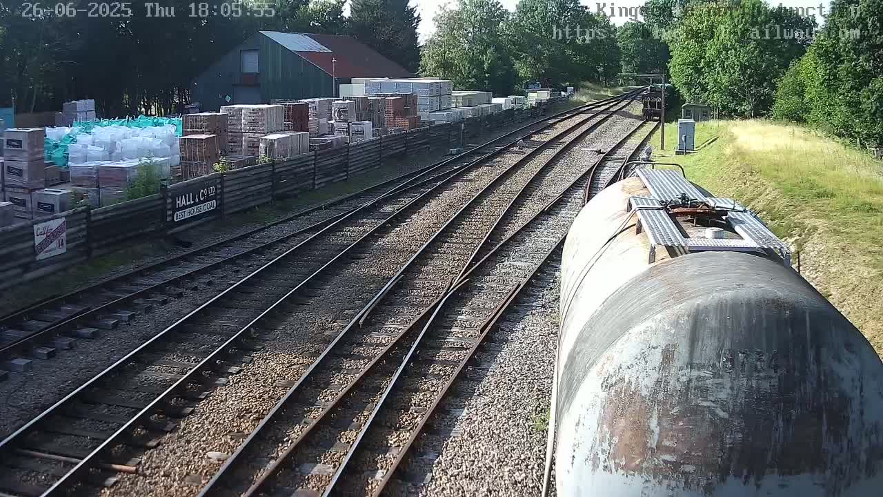 Kingscote Station , Bluebell Railway (North Junction) Live Cam - East Grinstead, Mid Sussex, West Sussex, South East, England, United Kingdom