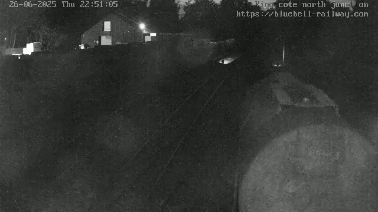 Kingscote Station , Bluebell Railway (North Junction) Live Cam - East Grinstead, Mid Sussex, West Sussex, South East, England, United Kingdom
