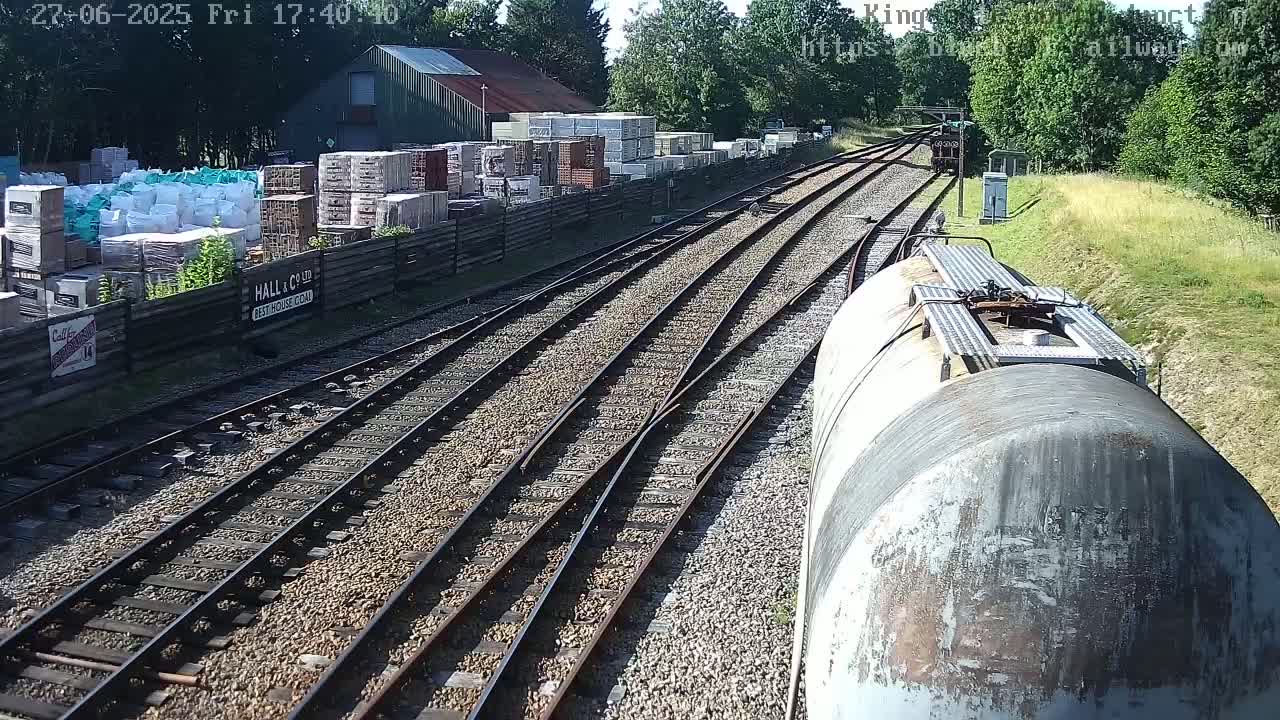 Kingscote Station , Bluebell Railway (North Junction) Live Cam - East Grinstead, Mid Sussex, West Sussex, South East, England, United Kingdom