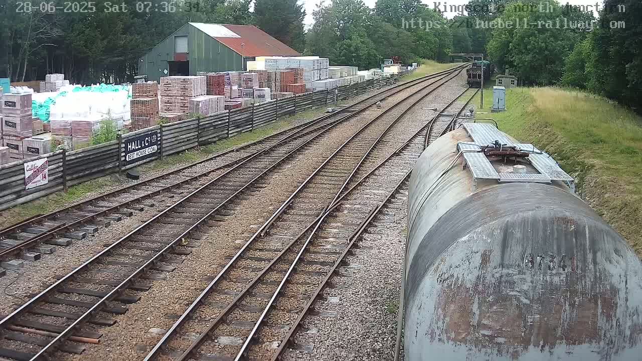 Kingscote Station , Bluebell Railway (North Junction) Live Cam - East Grinstead, Mid Sussex, West Sussex, South East, England, United Kingdom
