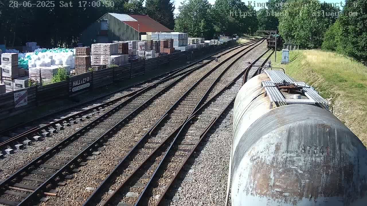 Kingscote Station , Bluebell Railway (North Junction) Live Cam - East Grinstead, Mid Sussex, West Sussex, South East, England, United Kingdom