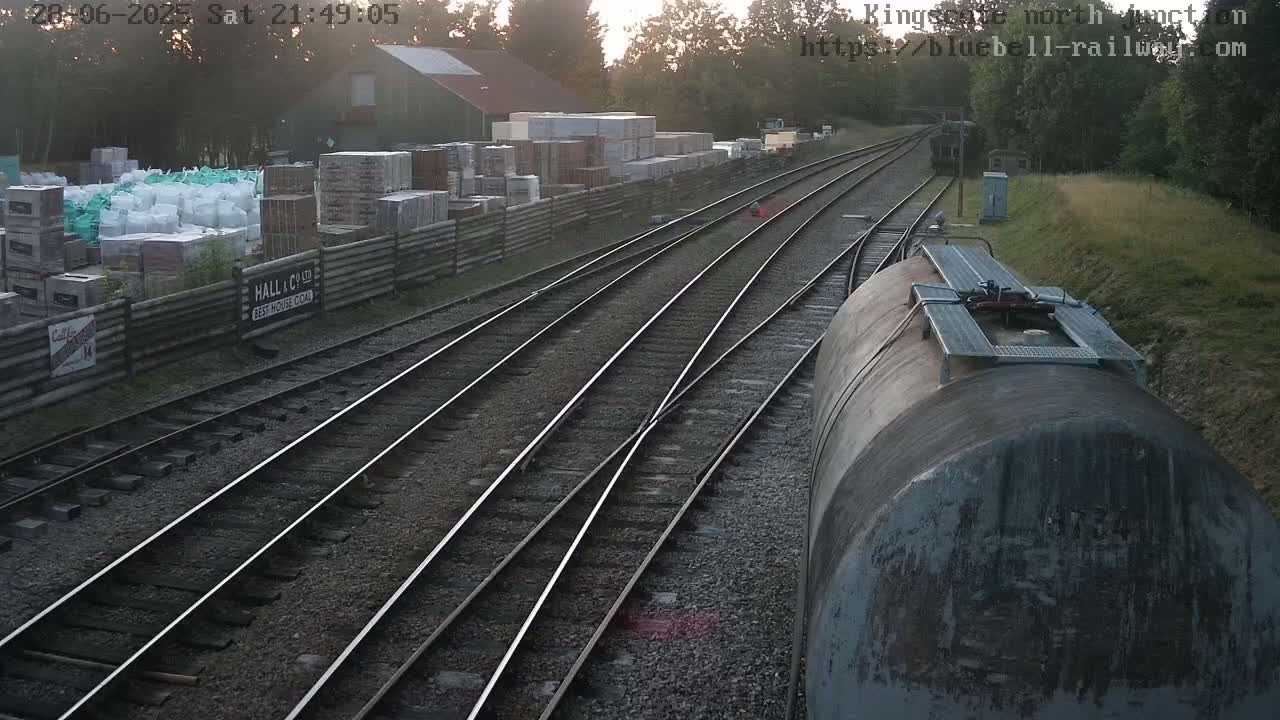 Kingscote Station , Bluebell Railway (North Junction) Live Cam - East Grinstead, Mid Sussex, West Sussex, South East, England, United Kingdom