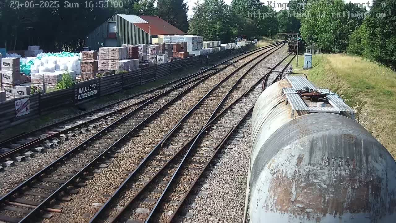 Kingscote Station , Bluebell Railway (North Junction) Live Cam - East Grinstead, Mid Sussex, West Sussex, South East, England, United Kingdom