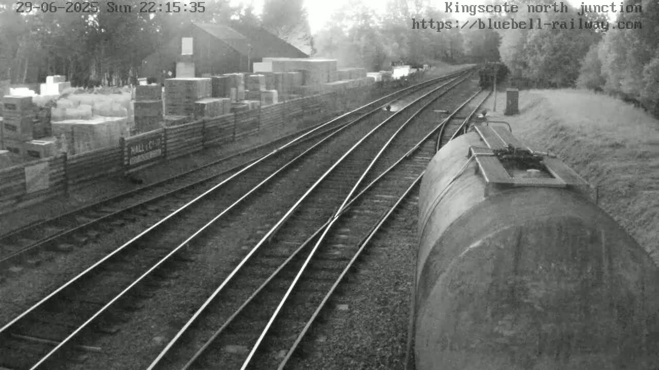 Kingscote Station , Bluebell Railway (North Junction) Live Cam - East Grinstead, Mid Sussex, West Sussex, South East, England, United Kingdom