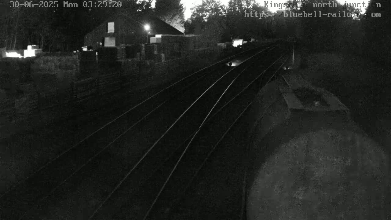 Kingscote Station , Bluebell Railway (North Junction) Live Cam - East Grinstead, Mid Sussex, West Sussex, South East, England, United Kingdom