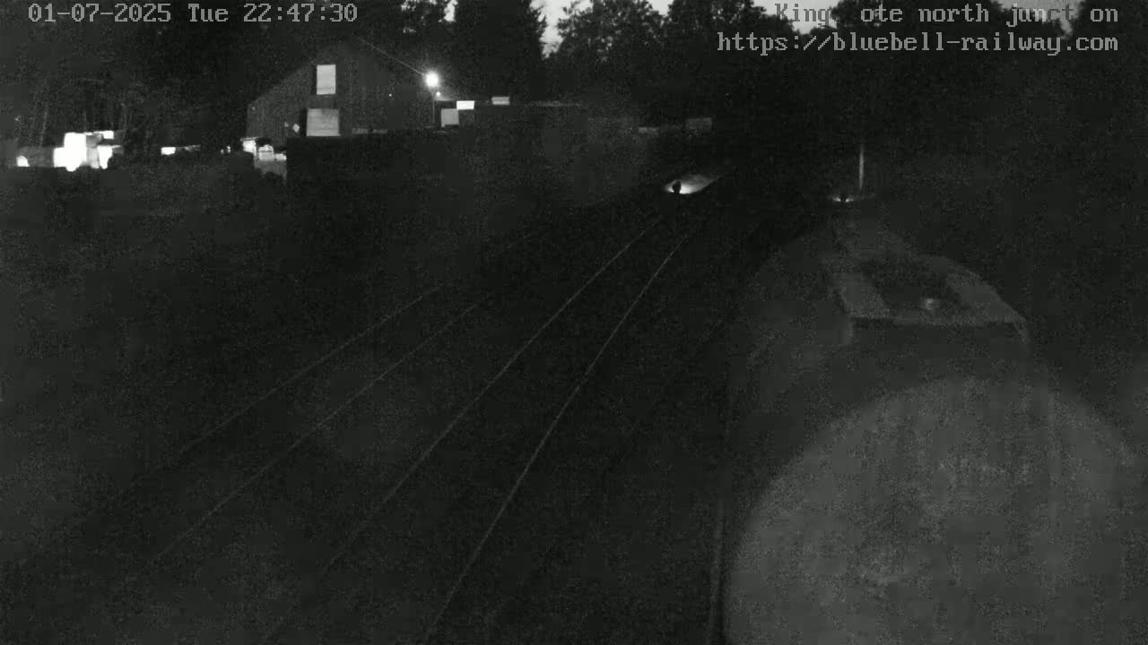 Kingscote Station , Bluebell Railway (North Junction) Live Cam - East Grinstead, Mid Sussex, West Sussex, South East, England, United Kingdom