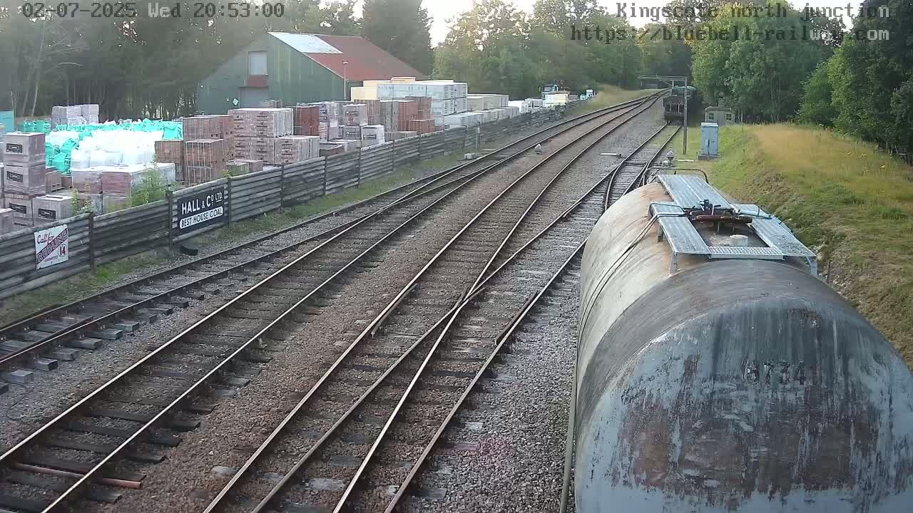 Kingscote Station , Bluebell Railway (North Junction) Live Cam - East Grinstead, Mid Sussex, West Sussex, South East, England, United Kingdom