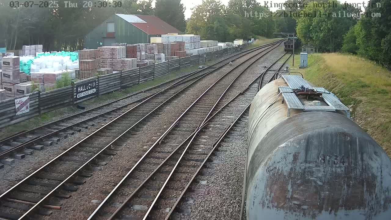 Kingscote Station , Bluebell Railway (North Junction) Live Cam - East Grinstead, Mid Sussex, West Sussex, South East, England, United Kingdom