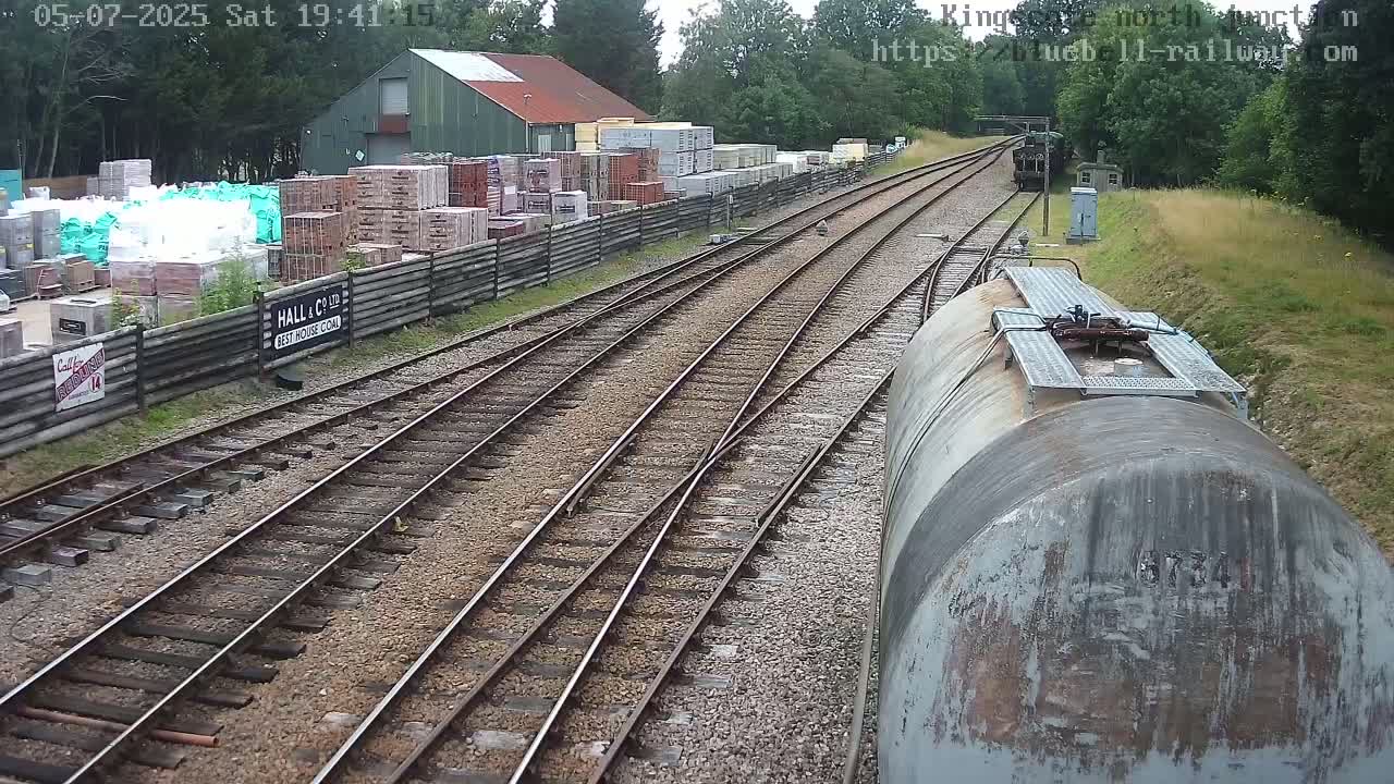 Kingscote Station , Bluebell Railway (North Junction) Live Cam - East Grinstead, Mid Sussex, West Sussex, South East, England, United Kingdom