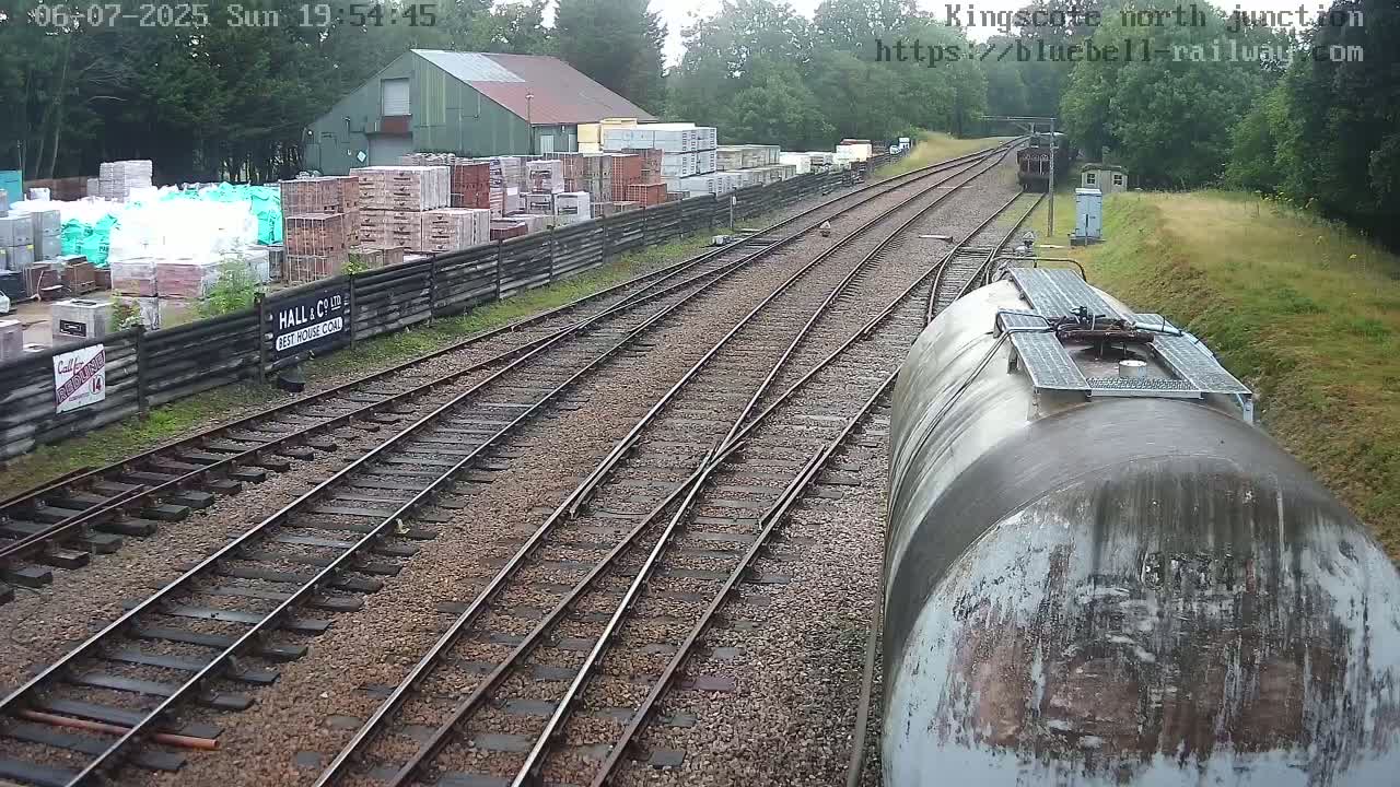 Kingscote Station , Bluebell Railway (North Junction) Live Cam - East Grinstead, Mid Sussex, West Sussex, South East, England, United Kingdom