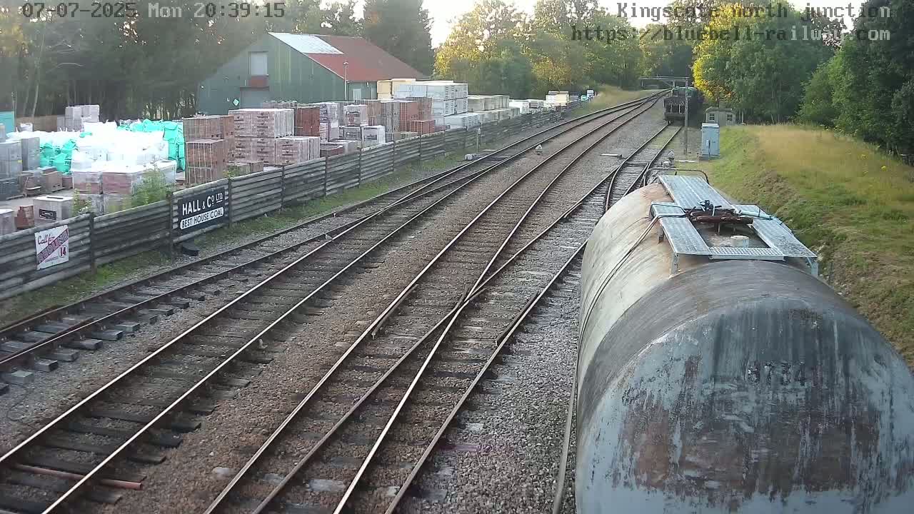Kingscote Station , Bluebell Railway (North Junction) Live Cam - East Grinstead, Mid Sussex, West Sussex, South East, England, United Kingdom