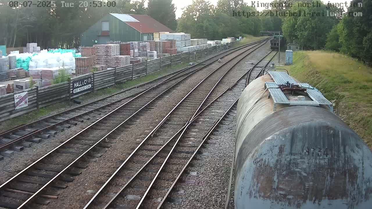 Kingscote Station , Bluebell Railway (North Junction) Live Cam - East Grinstead, Mid Sussex, West Sussex, South East, England, United Kingdom