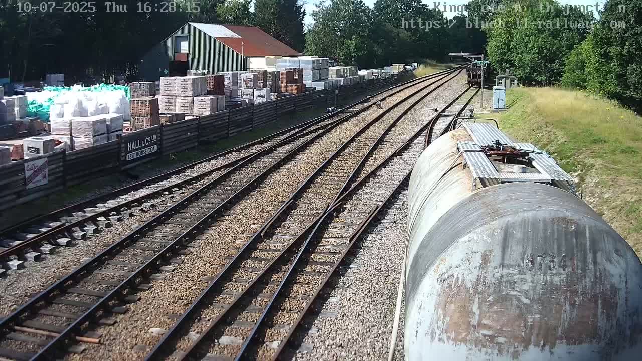 Kingscote Station , Bluebell Railway (North Junction) Live Cam - East Grinstead, Mid Sussex, West Sussex, South East, England, United Kingdom