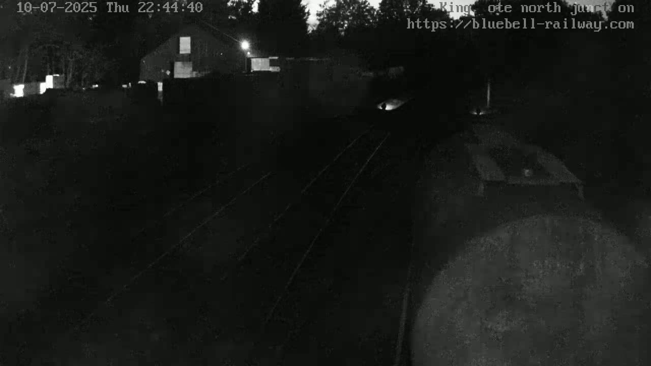 Kingscote Station , Bluebell Railway (North Junction) Live Cam - East Grinstead, Mid Sussex, West Sussex, South East, England, United Kingdom