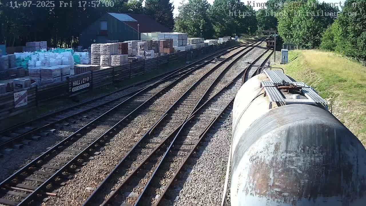 Kingscote Station , Bluebell Railway (North Junction) Live Cam - East Grinstead, Mid Sussex, West Sussex, South East, England, United Kingdom