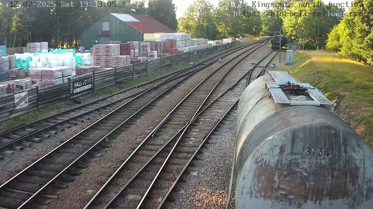 Kingscote Station , Bluebell Railway (North Junction) Live Cam - East Grinstead, Mid Sussex, West Sussex, South East, England, United Kingdom