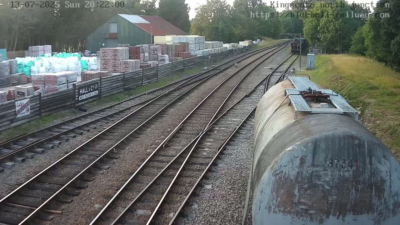 Kingscote Station , Bluebell Railway (North Junction) Live Cam - East Grinstead, Mid Sussex, West Sussex, South East, England, United Kingdom