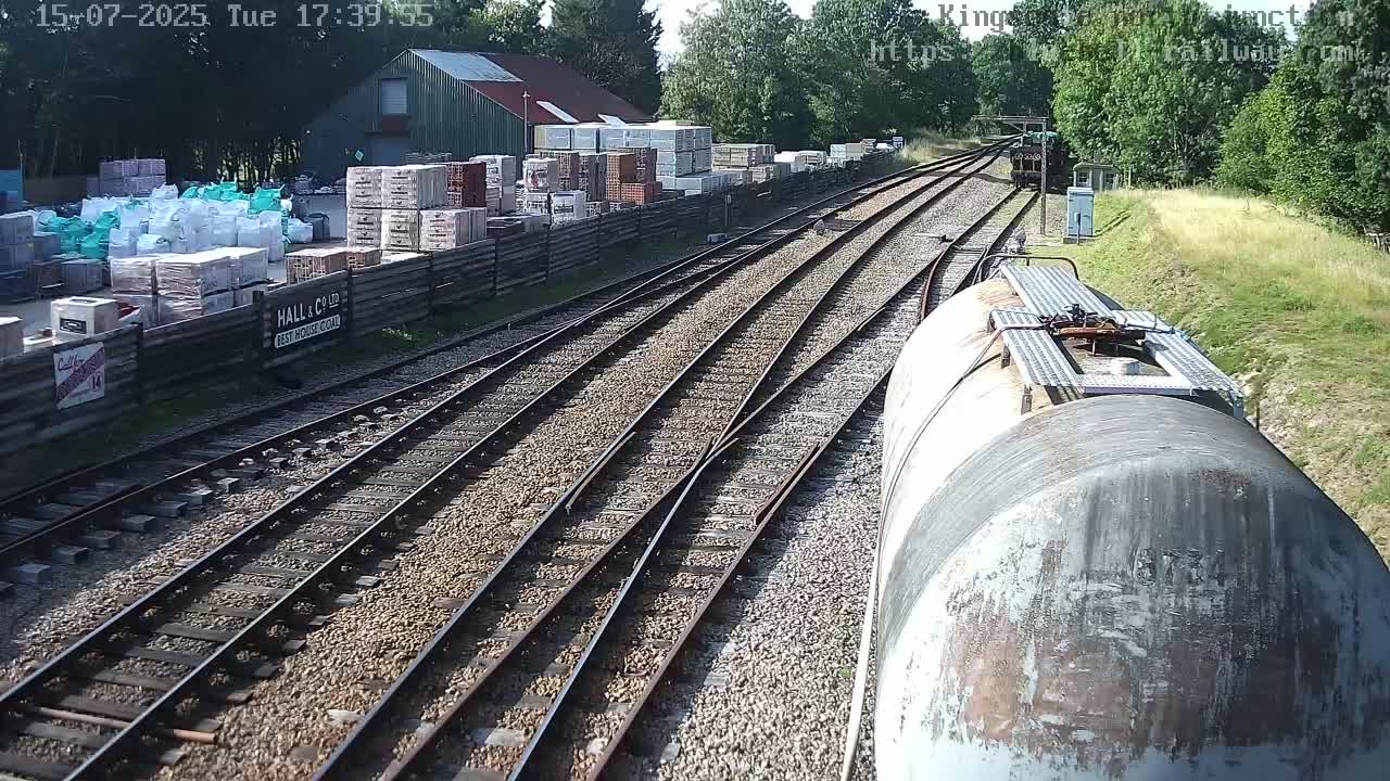 Kingscote Station , Bluebell Railway (North Junction) Live Cam - East Grinstead, Mid Sussex, West Sussex, South East, England, United Kingdom