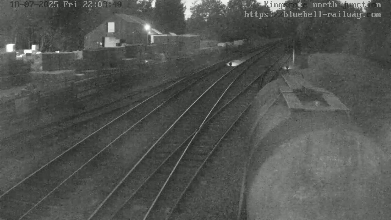 Kingscote Station , Bluebell Railway (North Junction) Live Cam - East Grinstead, Mid Sussex, West Sussex, South East, England, United Kingdom