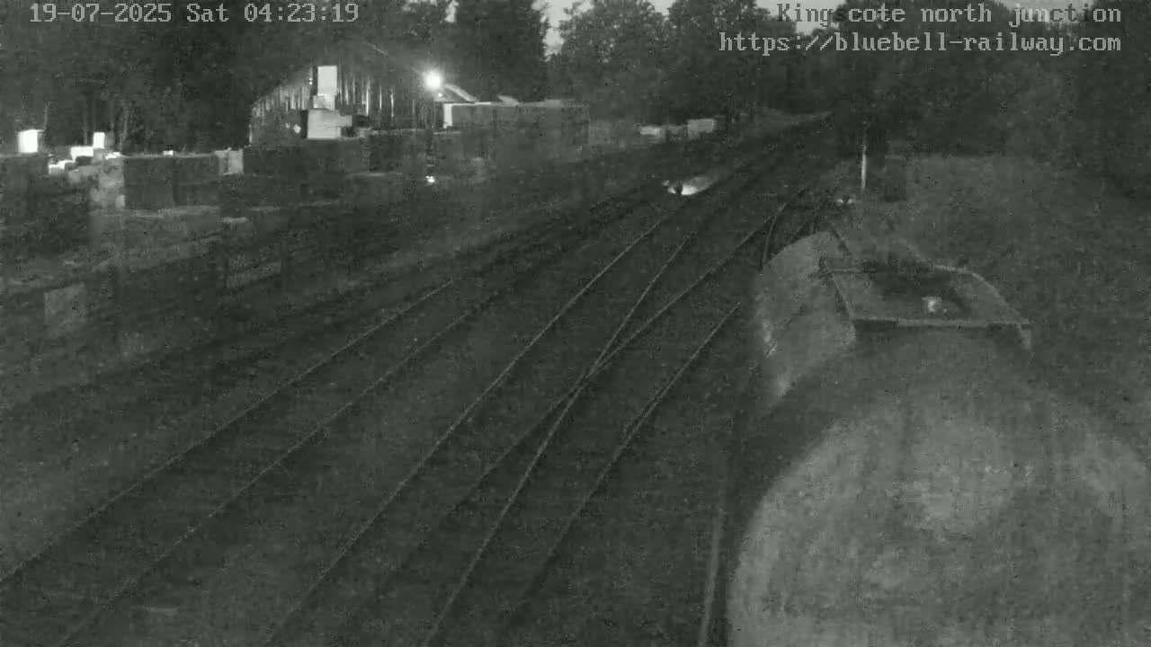 Kingscote Station , Bluebell Railway (North Junction) Live Cam - East Grinstead, Mid Sussex, West Sussex, South East, England, United Kingdom
