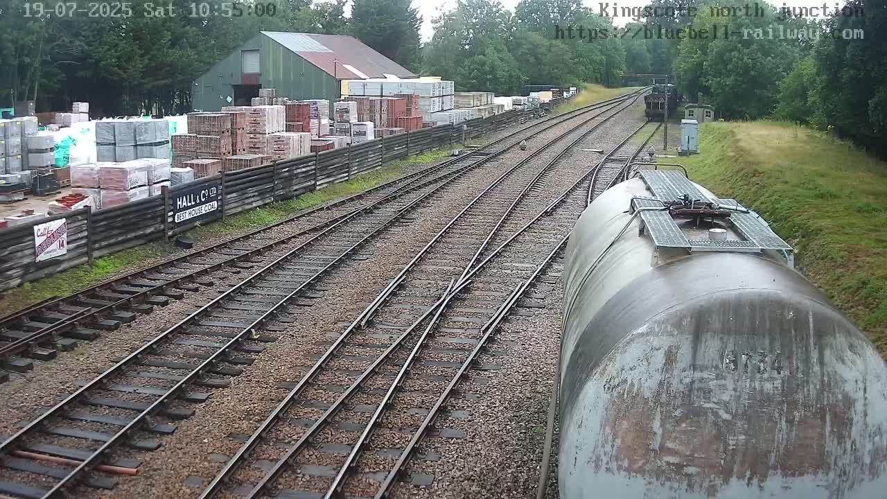 Kingscote Station , Bluebell Railway (North Junction) Live Cam - East Grinstead, Mid Sussex, West Sussex, South East, England, United Kingdom