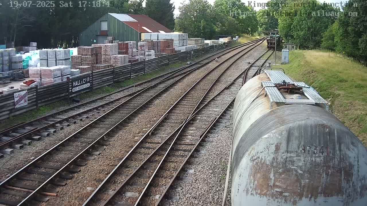 Kingscote Station , Bluebell Railway (North Junction) Live Cam - East Grinstead, Mid Sussex, West Sussex, South East, England, United Kingdom